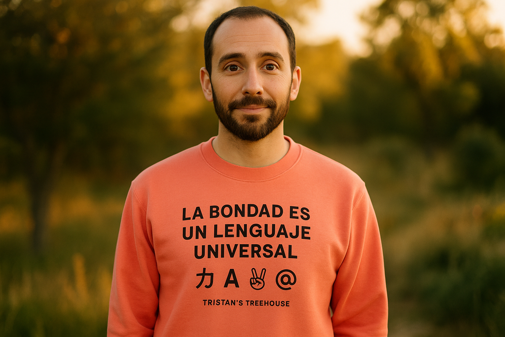 KINDNESS Spanish Sweatshirt Lifestyle