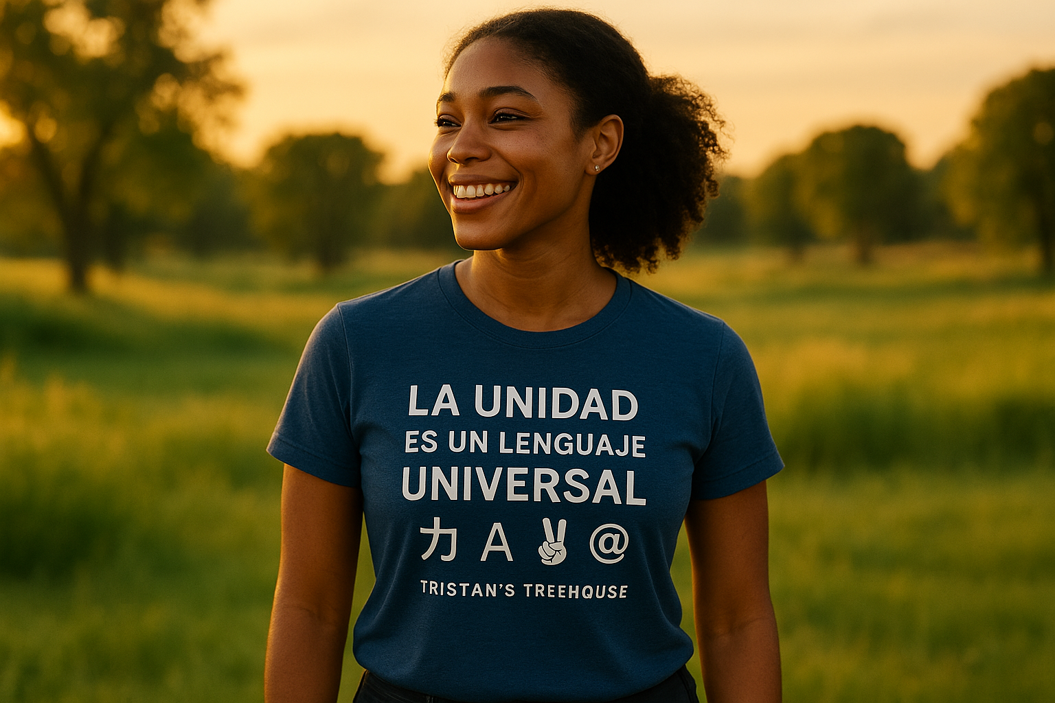 LA UNIDAD ES UN LENGUAJE UNIVERSAL (Spanish Unity) T-Shirt