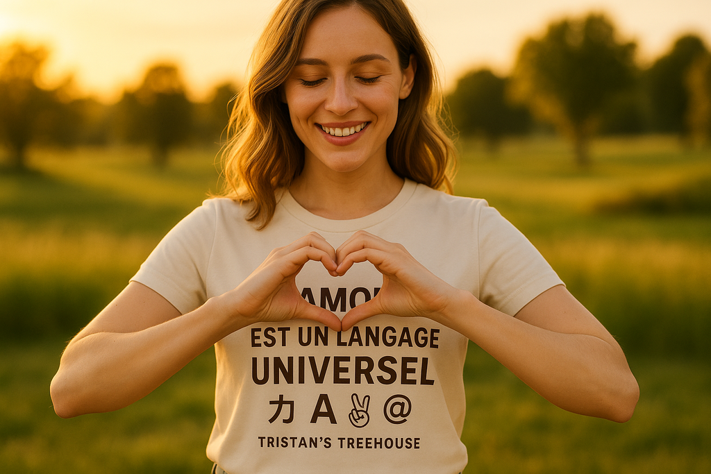 L'AMOUR EST UN LANGAGE UNIVERSEL (French Love) T-Shirt