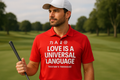 Love is a Universal Language – Golf Polo