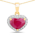 Diamond Heart Pendant – Gift Edition