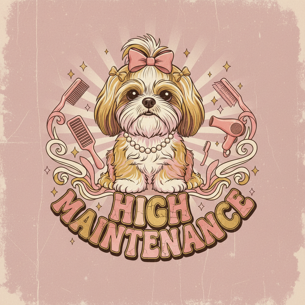 Shih Tzu High Maintenance
