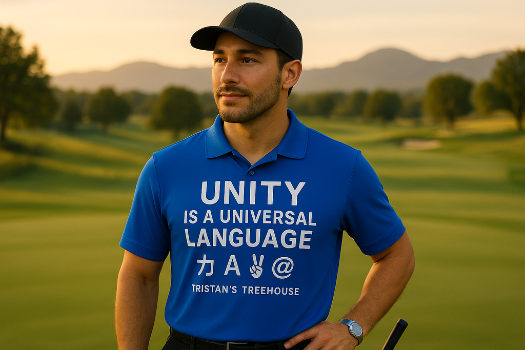 UNITY IS A UNIVERSAL LANGUAGE Golf Polo