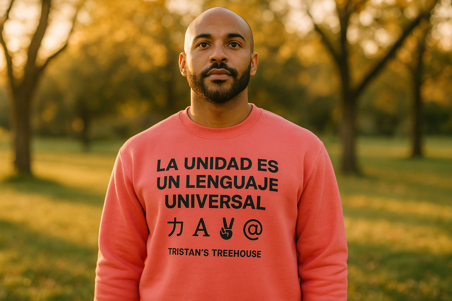 UNITY Spanish Sweatshirt Lifestyle